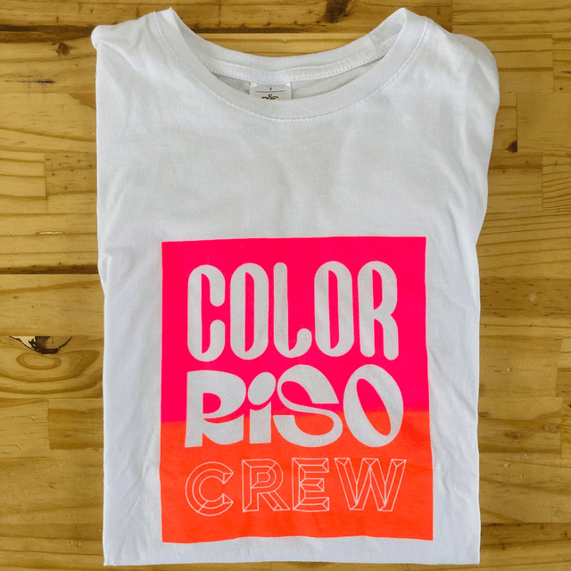 CRC - Tshirt sérigraphié fluo